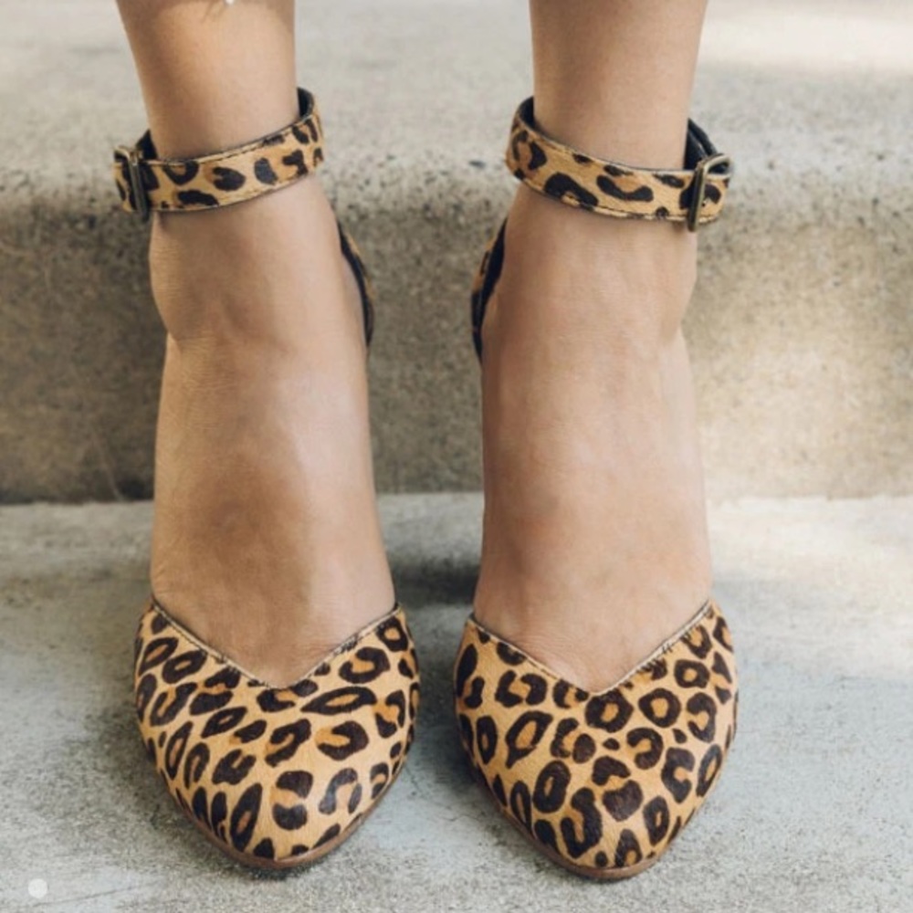 Soludos Leopard print Collette Heel